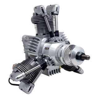 FG-90R3 90cc 3-Cylinder Radial Gas Engine w/ Muffler