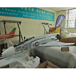 1/6th F-4 Phantom PRO ARF Plus Turbine Jet, Yellow Spade Scheme