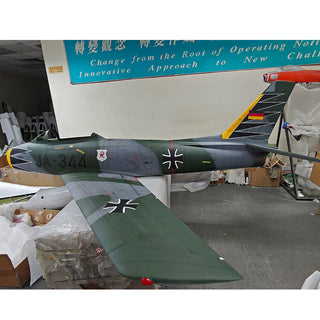 1/3.65 F-86F Sabre PRO ARF Plus Turbine Jet, German Camo Scheme