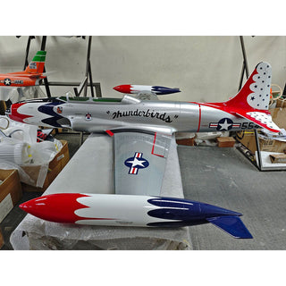 T-33 Shooting Star PRO ARF Plus Turbine Jet, Thunderbirds Scheme