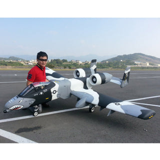 1/4.75 A-10 Warthog PRO ARF Plus XXL Turbine Jet, Gray Camo