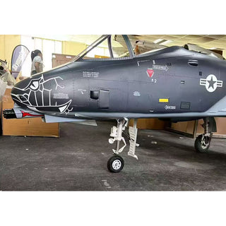1/4.75 A-10 Warthog PRO ARF Plus XXL Turbine Jet, Black Snake