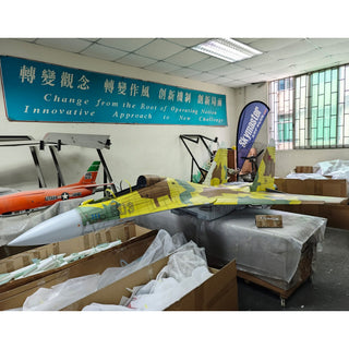 1/6th Su-27UB Flanker PRO ARF Plus Turbine Jet, Yellow Camo Scheme