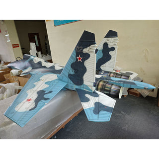 1/6th Su-30SM Flanker PRO ARF Plus Turbine Jet, Blue Camo Scheme