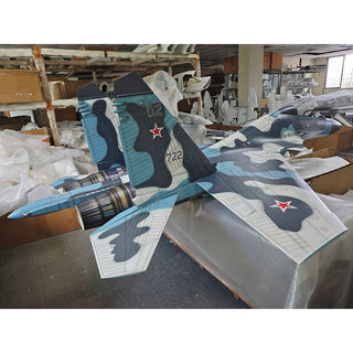 1/6th Su-30SM Flanker PRO ARF Plus Turbine Jet, Blue Camo Scheme