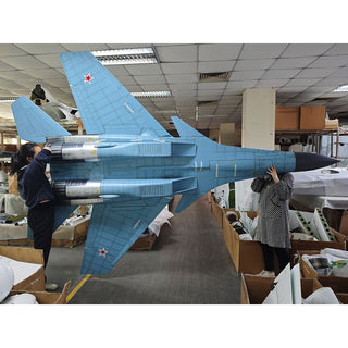 1/6th Su-30SM Flanker PRO ARF Plus Turbine Jet, Blue Camo Scheme