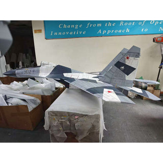 1/6th Su-30SM Flanker PRO ARF Plus Turbine Jet, Gray Splinter Scheme