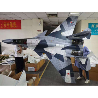 1/6th Su-30SM Flanker PRO ARF Plus Turbine Jet, Gray Splinter Scheme