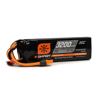 11.1V 3200mAh 3S 30C Smart LiPo Battery, with IC3 Connector