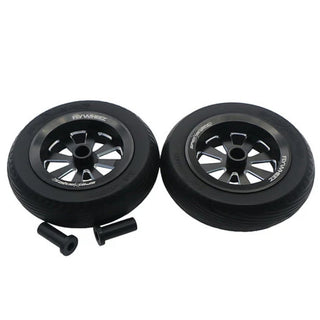 FlyWheelz Eight Spoke Wheel with Rubber Tires, 3.5" (89mm)