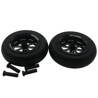 FlyWheelz Eight Spoke Wheel with Rubber Tires, 5" (127mm)