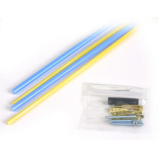 36" 2-56 Red/Yellow Flex Control Rods, 2 Pack