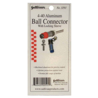 2mm Aluminum Ball Connector, Rod & Ball Stud