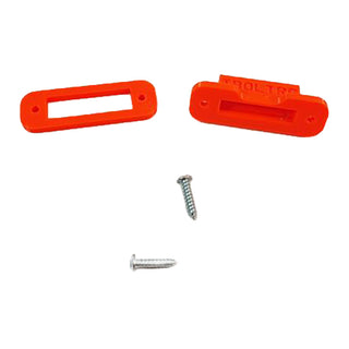 Multi-Servo Harness Panel Mount, for 3 Servos, Orange, by Thunderbolt RC