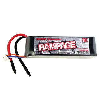 2700mAh 3S 11.1V Rampage Series 70C LiPo Battery