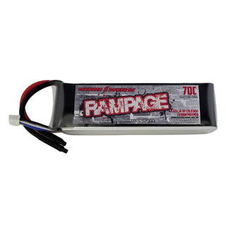 2700mAh 4S 14.8V Rampage Series 70C LiPo Battery