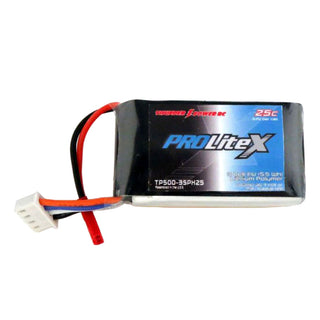 5000mAh 6S 22.2V ProLite X 25C LiPo Battery, Split Cells with Interconnect, Long Configuration