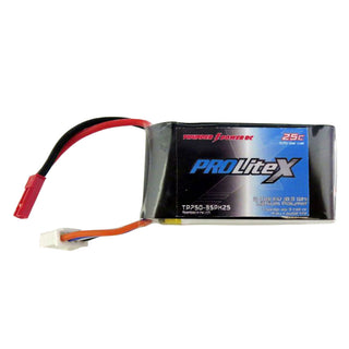 750mAh 3S 11.1V ProLite X 25C LiPo Battery, JST Connector